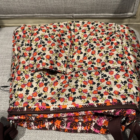 Vera Bradley Hadley Crossbody | Shoulder Bag Houndstooth Tweed Retired - Picture 8 of 15